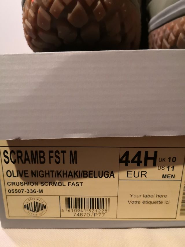 Scarponi uomo Palladium tg. 44,5 usati