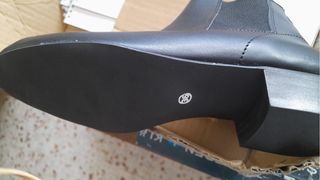 BOTIN DE BAILE NEGRO TACON
