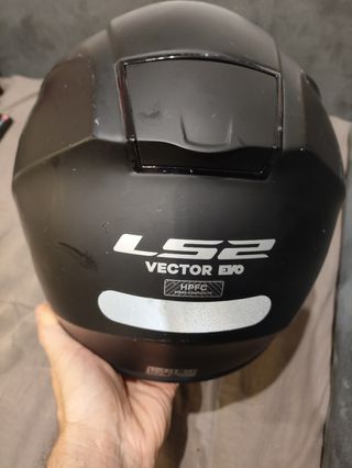 Casco niño moto. Ls2 Vector Evo talla XXS niño.