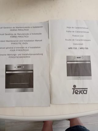 HORNO TEKA PIROLÍTICO 