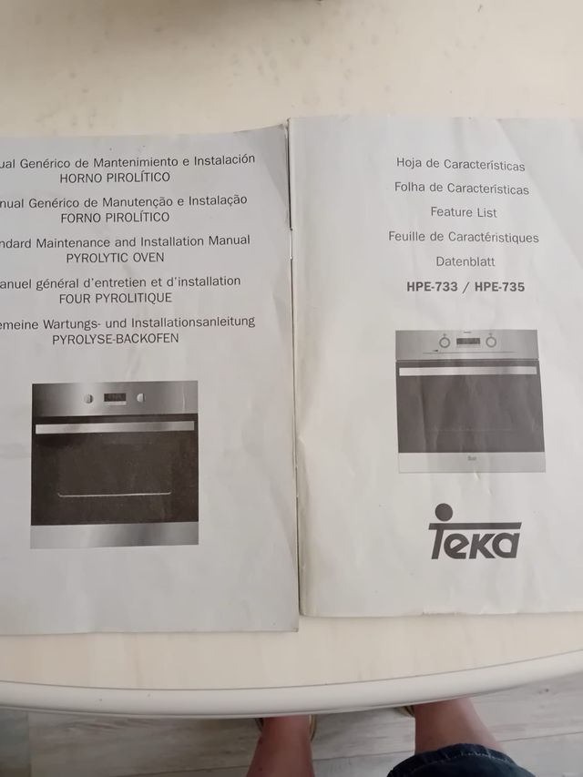 HORNO TEKA PIROLÍTICO