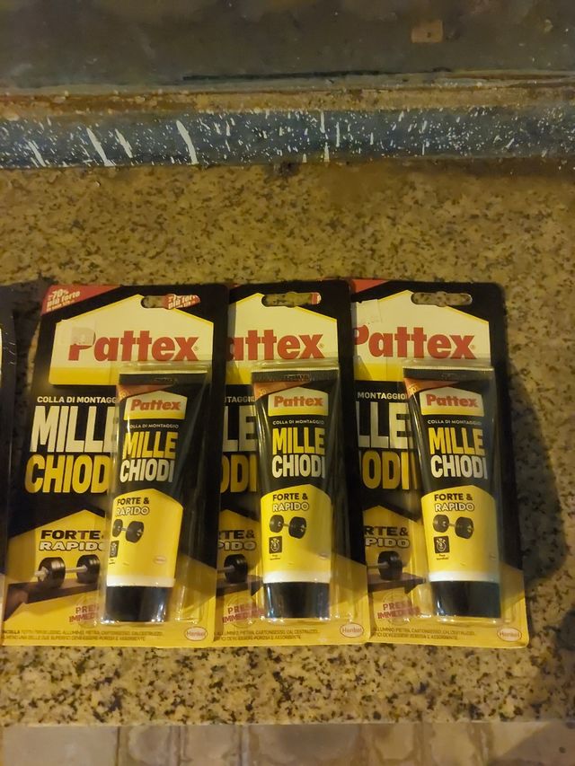 4 Tubetti MilleChiodi Pattex