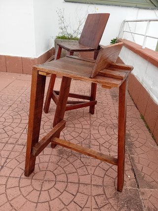 Sgabelli in legno