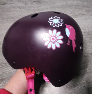 casco bici /patinaje decathlon 