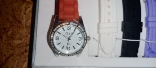 Reloj de pulsera G y B + correas NUEVOS 