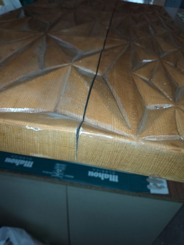 Perchero de madera maziza