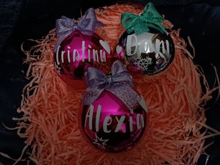 Bolas de navidad personalizadas