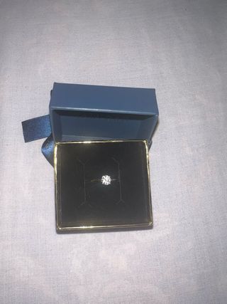 Anillo de compromiso oro 18k con circonita