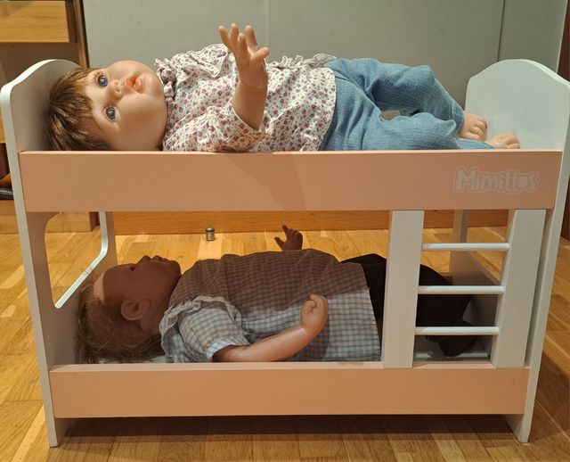 Litera madera para bebés