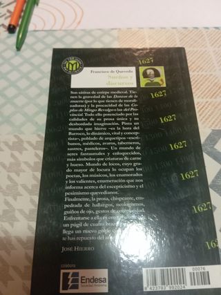 Libro Francisco de Quevedo.