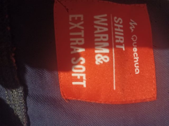 Camisa cuadros Quechua  Outdoor hombre