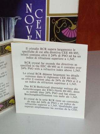 Cubitera cristal RCR a estrenar