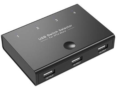 USB 2.0 Switch, Conmutador KVM