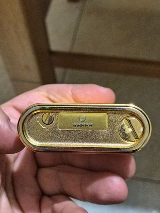 Accendino Saffa Eterno placcato oro