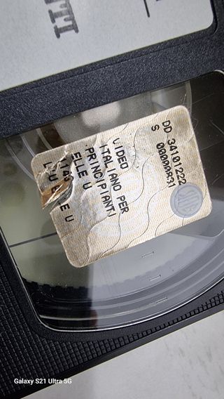 Italiano per Principianti VHS Film 2002