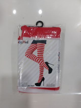 Panty rayas Navidad Mujer