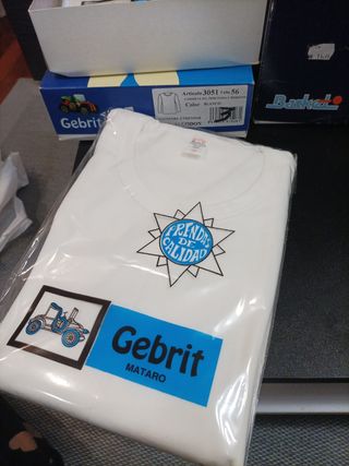 Liquidación camiseta manga larga algodon