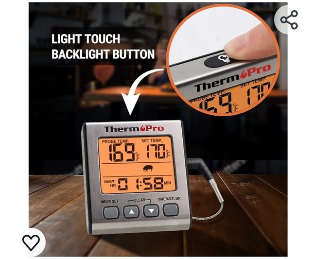 Termómetro digital cocina