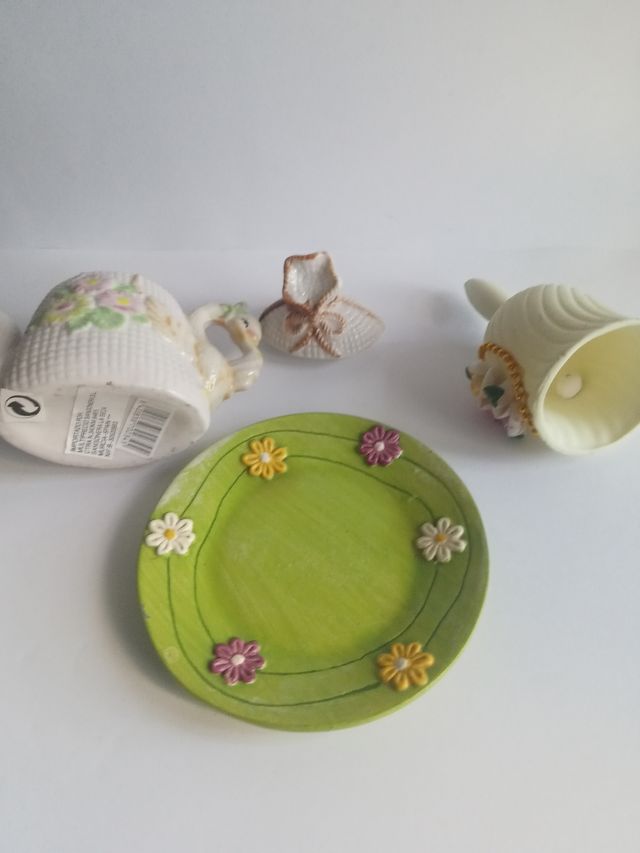Conjunto cerámica tipo porcelana