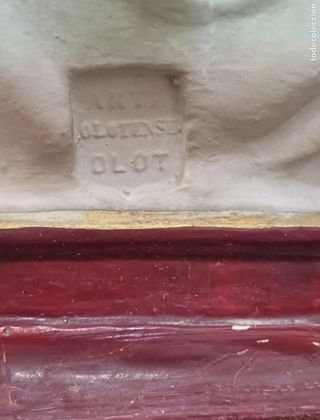 Figura Antigua virgen inmaculada