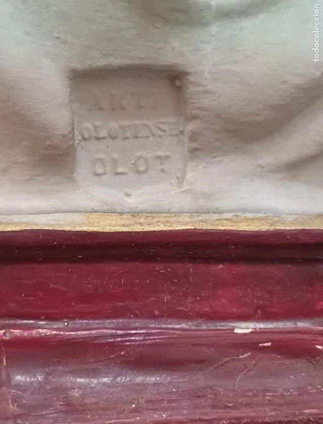 Figura Antigua virgen inmaculada