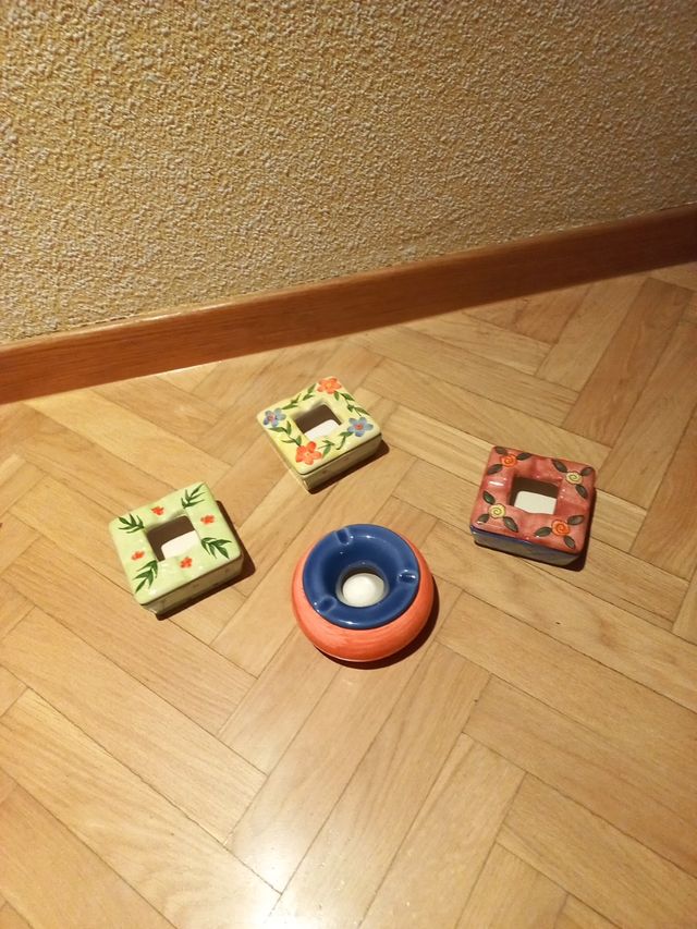 Cenicero de porcelana
