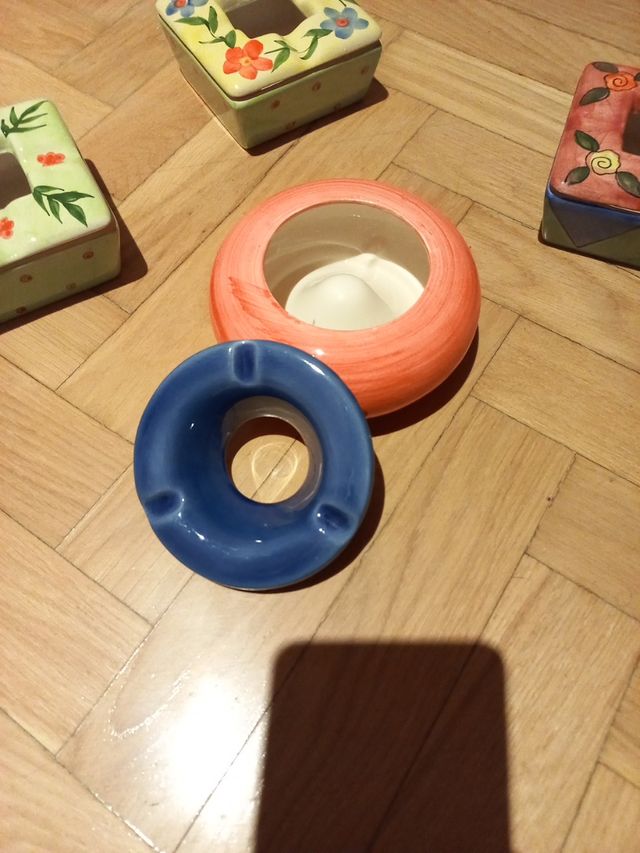 Cenicero de porcelana