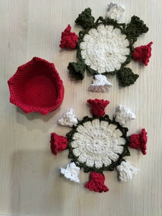 Posavasos crochet