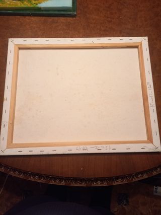 Cuadro a orillas del mar