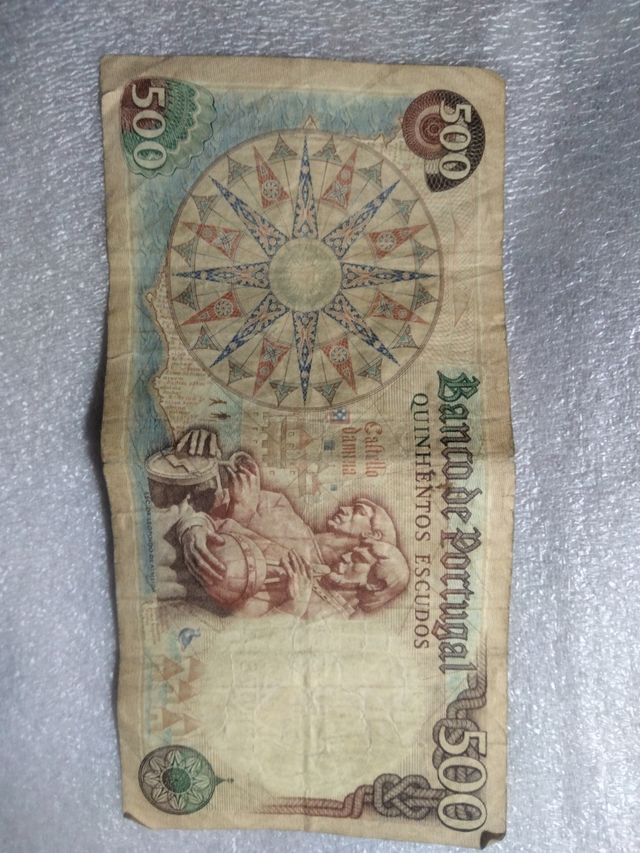 Billete 500 Escudos