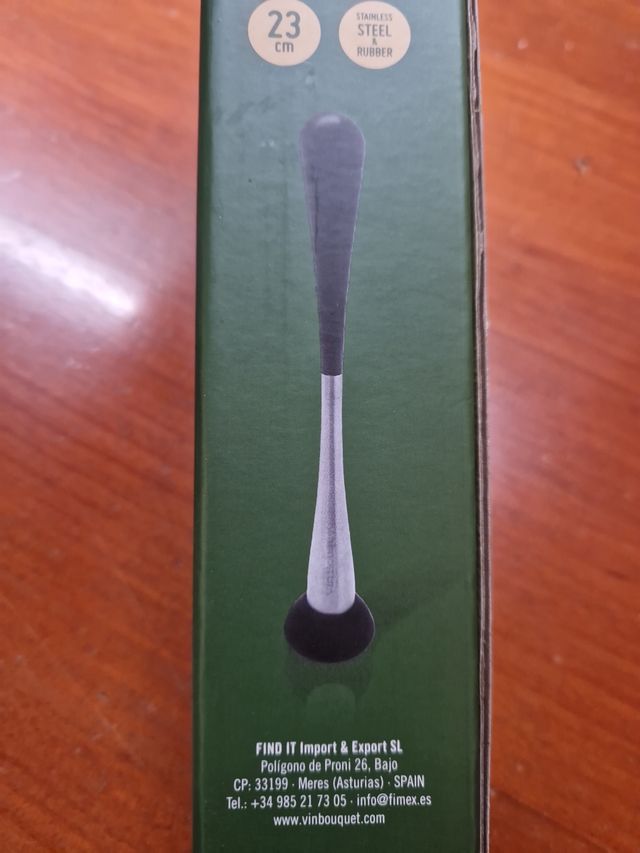 Mortero profesional cocktail