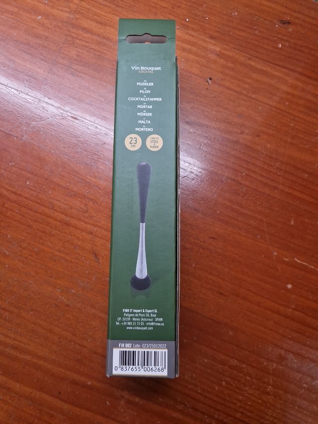 Mortero profesional cocktail
