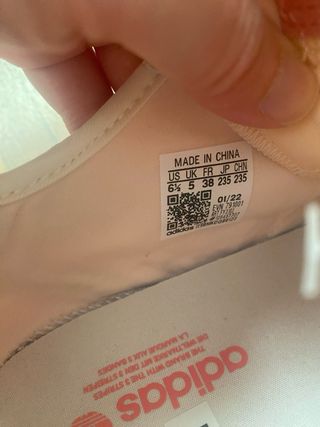 Zapatillas adidas mujer 38