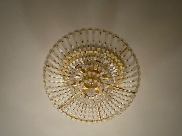 LAMPARA CRISTAL SALON STRASS - 50CM DIAMETRO