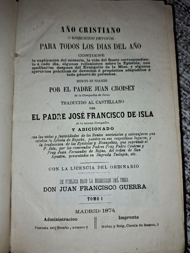 Libro del 1874