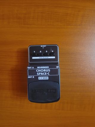 PEDAL EFECTOS GUITARRA CHORUS SPACE -C/CC300
