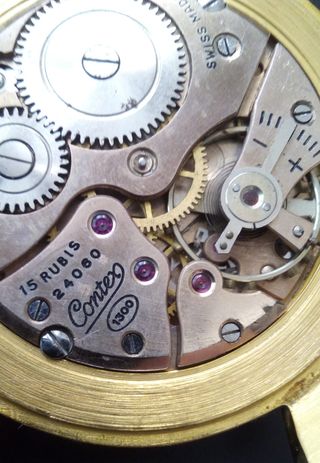 Reloj suizo vintage mecánico Contex