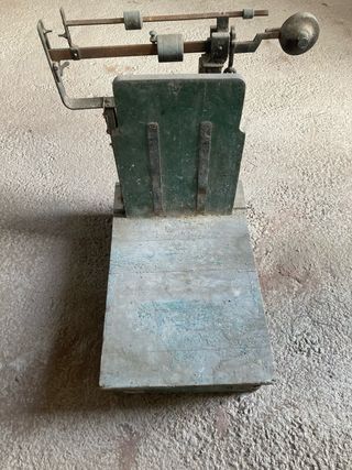 Bascula grande antigua