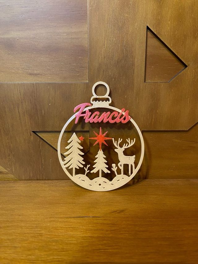 Adornos personalizados para arbol de navidad