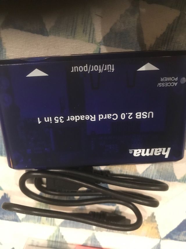 Lector de tarjetas HAMA