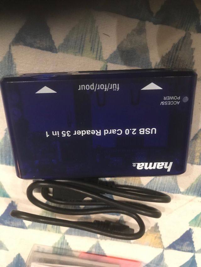 Lector de tarjetas HAMA