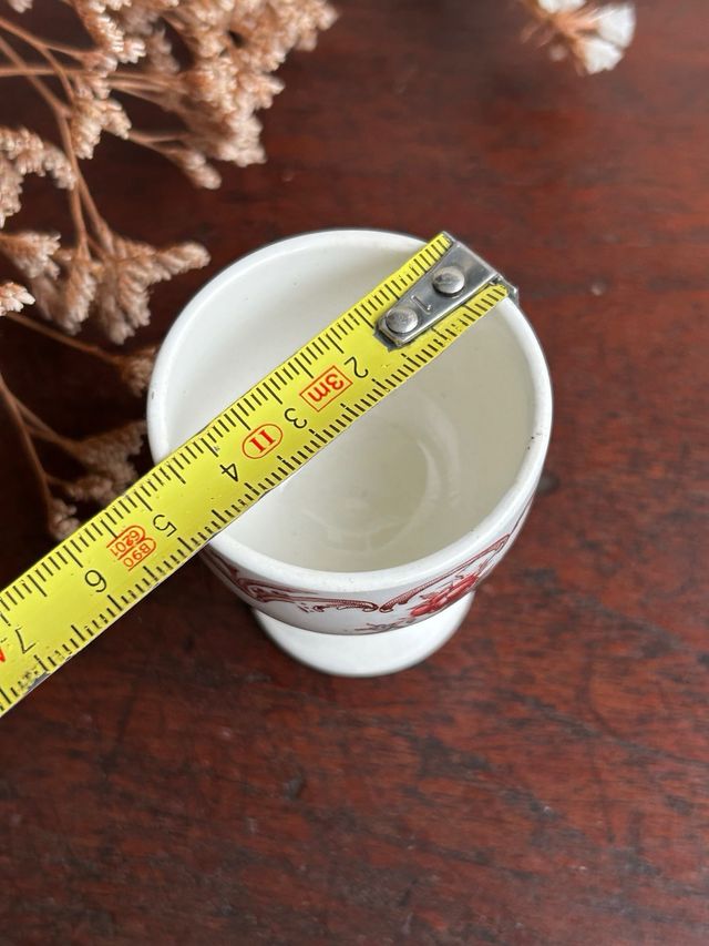 Coquetier de loza inglesa Cauldon