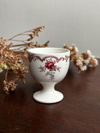 Coquetier de loza inglesa Cauldon