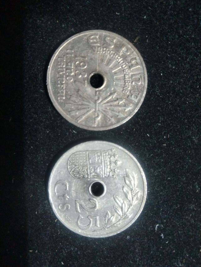 Monedas 25 CTS 1937