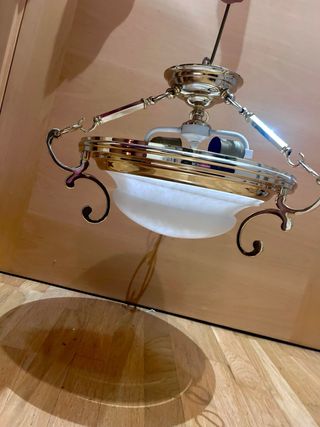 Lámpara techo alabastro