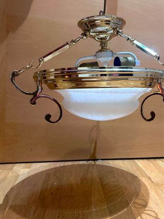 Lámpara techo alabastro