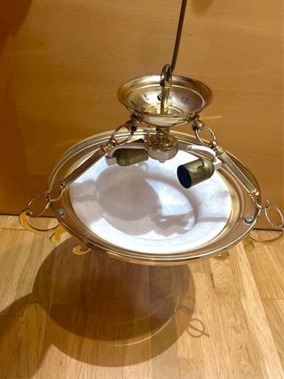 Lámpara techo alabastro