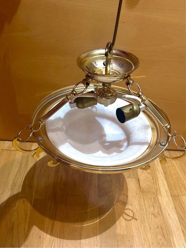 Lámpara techo alabastro