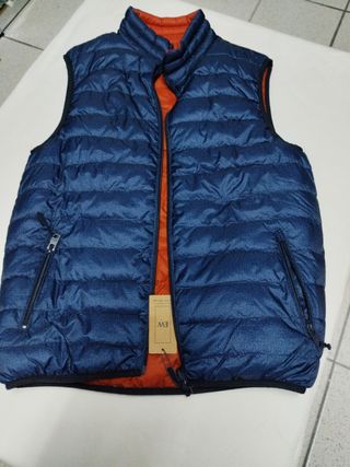 Chaleco reversible hombre