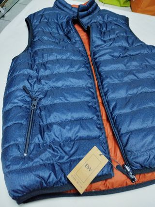Chaleco reversible hombre